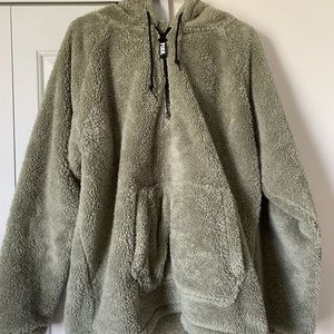 Victoria’s Secret Pink Hooded Sherpa